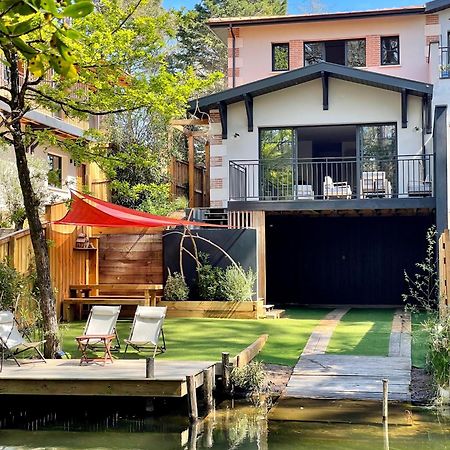 Villa Du Canal - Ponton Pour Bateau La Teste-de-Buch Esterno foto